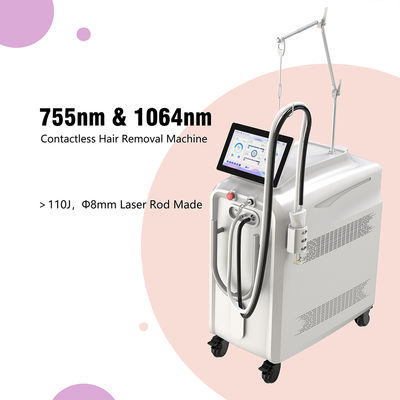Long Pulse Vascular Removal Nd Yag Laser 100J 1064nm Alexandrite Laser Hair Removal Machine 755nm Best Alex Laser Factory Price