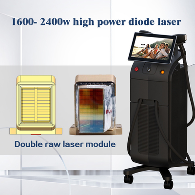 755 808 940 1064nm डायोड लेजर 1600-2400W उच्च शक्ति के साथ प्रभावी बाल हटाने