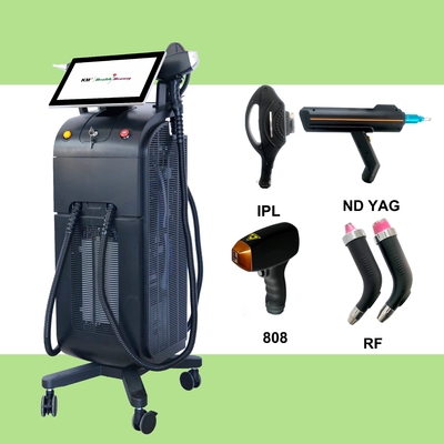 1000W 1200W 1600W ट्रिपल वेव डायोड लेजर हेयर रिमूवल उपकरण प्लैटिनम टाइटेनियम लेजर हेयर रिमूवल