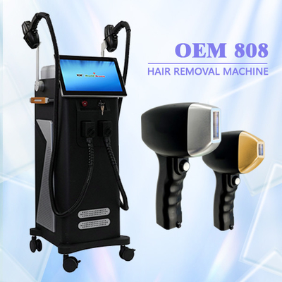 808nm 810nm 2 इन 1 डायोड लेजर हेयर रिमूवल मशीन सैलून एमडीएसएपी अनुमोदित