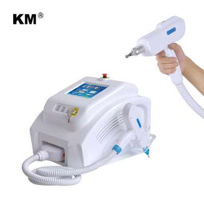 पोर्टेबल क्यू स्विच एनडी याग लेजर मशीन 1500W 8.4 टच स्क्रीन के साथ