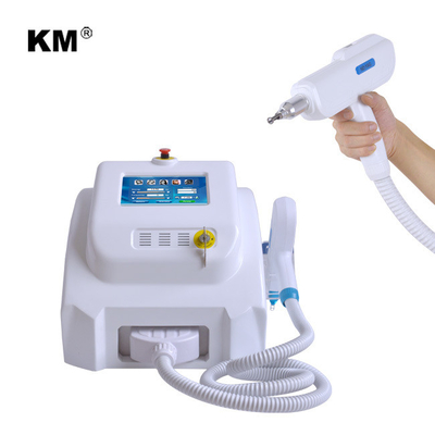पोर्टेबल क्यू स्विच एनडी याग लेजर मशीन 1500W 8.4 टच स्क्रीन के साथ