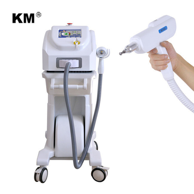 पोर्टेबल क्यू स्विच एनडी याग लेजर मशीन 1500W 8.4 टच स्क्रीन के साथ