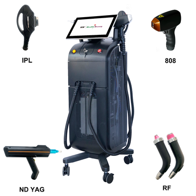 755nm 808nm 1064nm डायोड लेजर हेयर रिमूवल एंड टैटू रिमूवल मशीन
